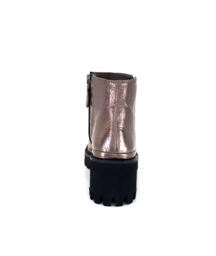 XSA 9177 Cuir Bronze*Femme Bottines