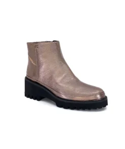 XSA 9177 Cuir Bronze*Femme Bottines