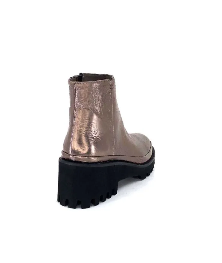 XSA 9177 Cuir Bronze*Femme Bottines