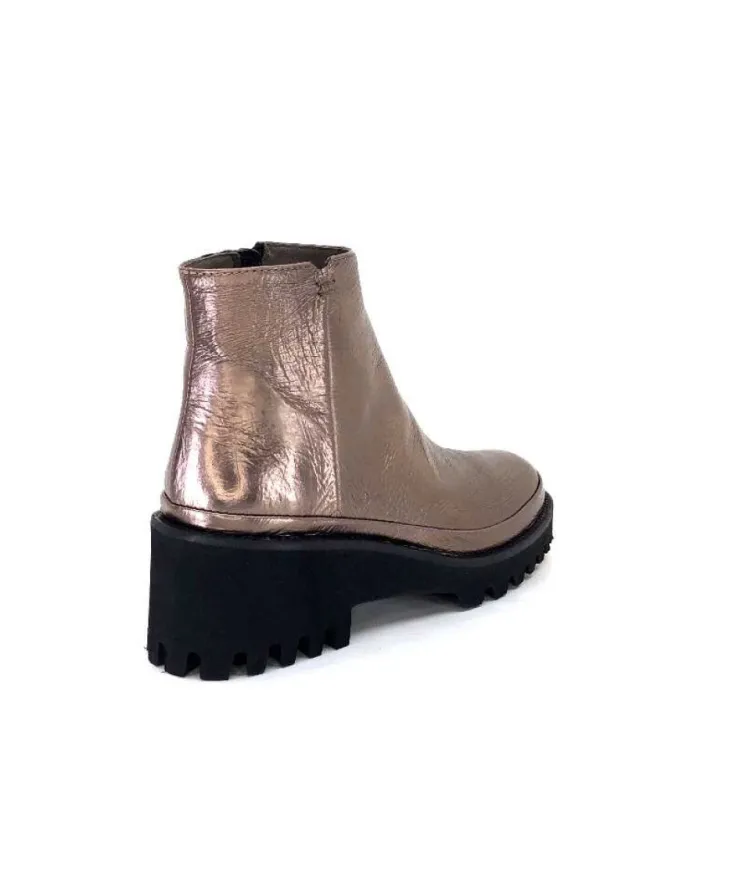 XSA 9177 Cuir Bronze*Femme Bottines