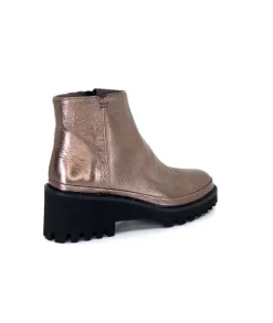 XSA 9177 Cuir Bronze*Femme Bottines
