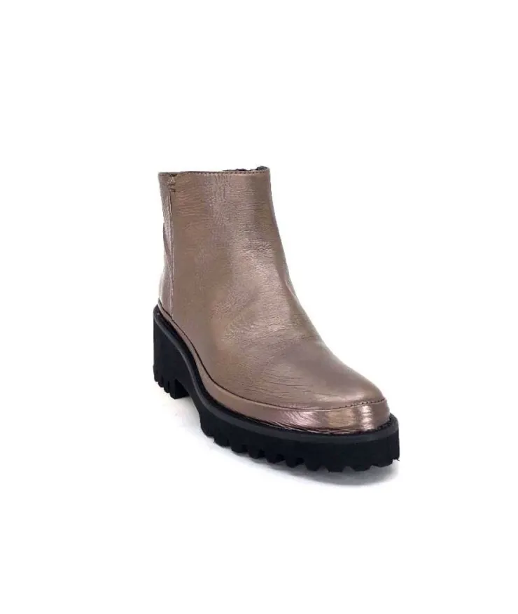 XSA 9177 Cuir Bronze*Femme Bottines