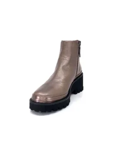 XSA 9177 Cuir Bronze*Femme Bottines