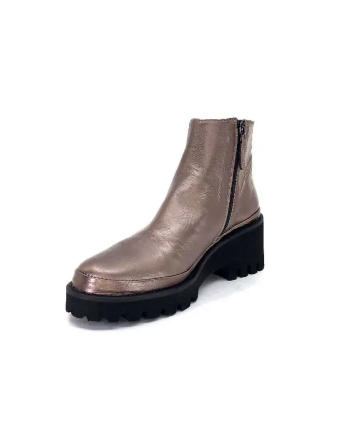 XSA 9177 Cuir Bronze*Femme Bottines
