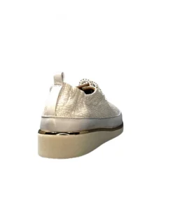 XSA 8010 Cuir Imprime Blanc*Femme Baskets