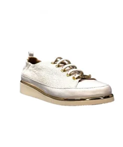 XSA 8010 Cuir Imprime Blanc*Femme Baskets