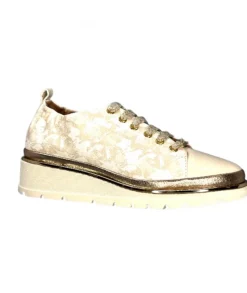 XSA 9721 Cuir Imprime Sasha Beige*Femme Baskets