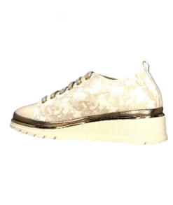 XSA 9721 Cuir Imprime Sasha Beige*Femme Baskets