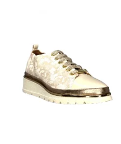 XSA 9721 Cuir Imprime Sasha Beige*Femme Baskets
