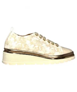 XSA 9721 Cuir Imprime Sasha Beige*Femme Baskets