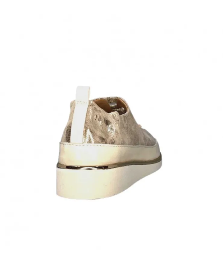 XSA 8010 Cuir Or Platino*Femme Baskets