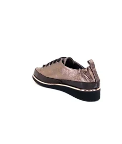 XSA 8010 Cuir Piton Bronze*Femme Baskets