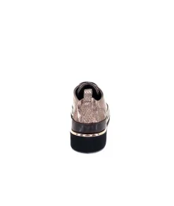 XSA 8010 Cuir Piton Bronze*Femme Baskets