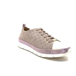XSA 9700 Cuir Rose*Femme Baskets