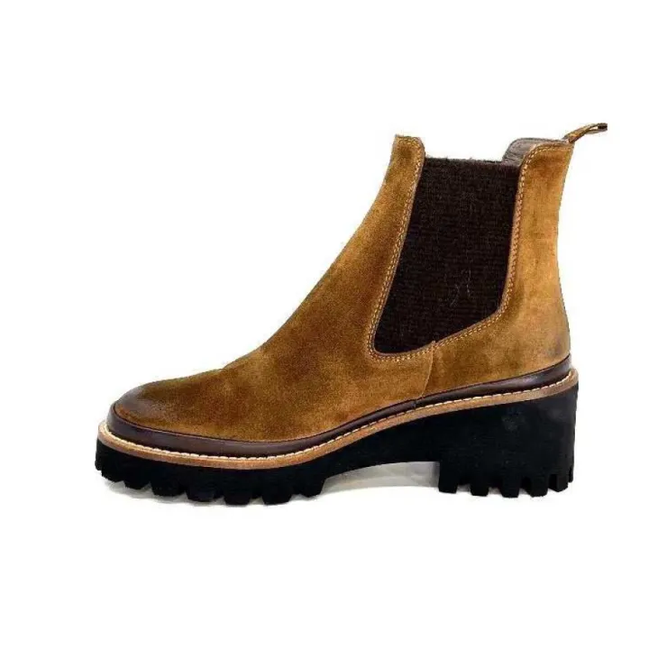 XSA 9176 London Daim Castagno*Femme Bottines