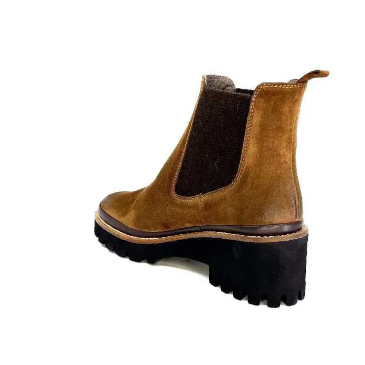 XSA 9176 London Daim Castagno*Femme Bottines