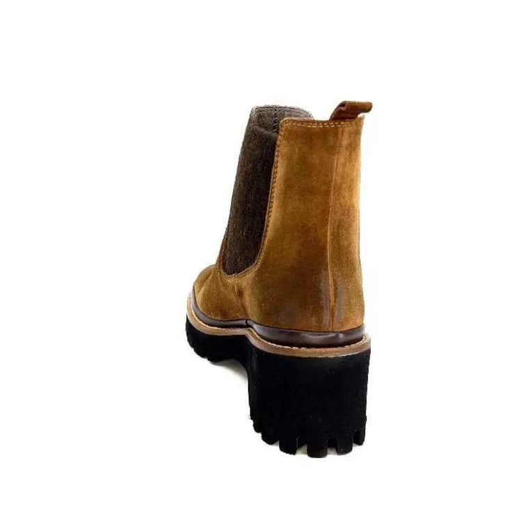 XSA 9176 London Daim Castagno*Femme Bottines