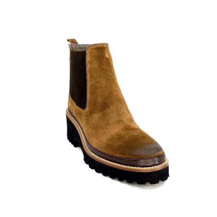 XSA 9176 London Daim Castagno*Femme Bottines