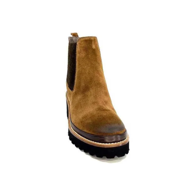 XSA 9176 London Daim Castagno*Femme Bottines