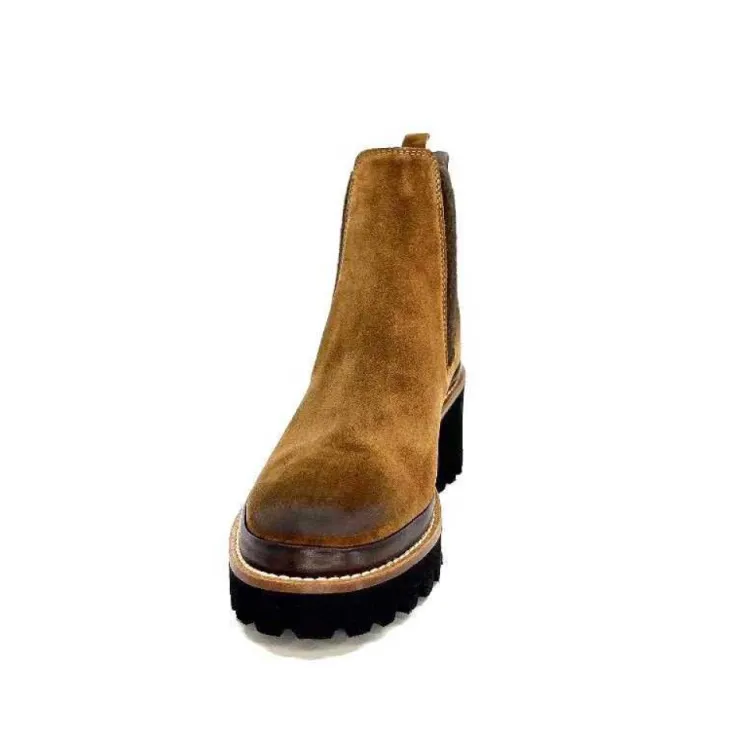 XSA 9176 London Daim Castagno*Femme Bottines
