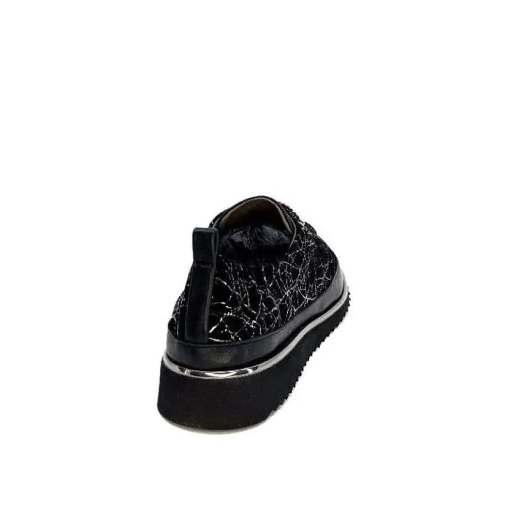 XSA 8010 Psiche Cuir & Daim Noir*Femme Baskets