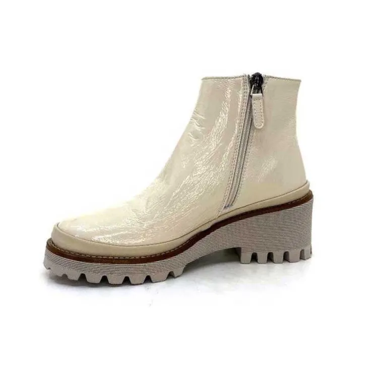 XSA 9177-F520 Cuir Vernis Grege*Femme Bottines
