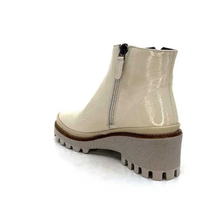 XSA 9177-F520 Cuir Vernis Grege*Femme Bottines