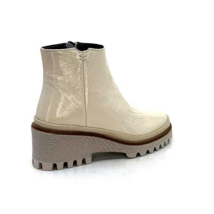 XSA 9177-F520 Cuir Vernis Grege*Femme Bottines