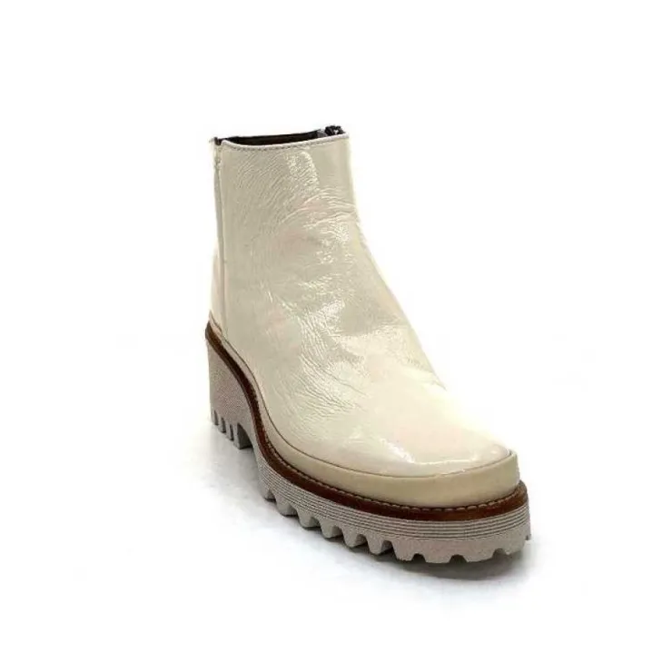 XSA 9177-F520 Cuir Vernis Grege*Femme Bottines