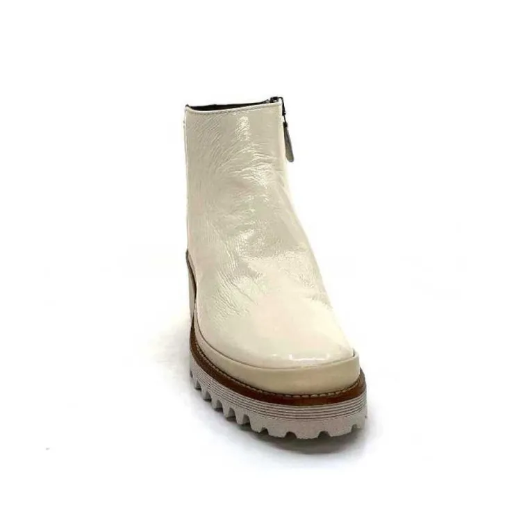 XSA 9177-F520 Cuir Vernis Grege*Femme Bottines
