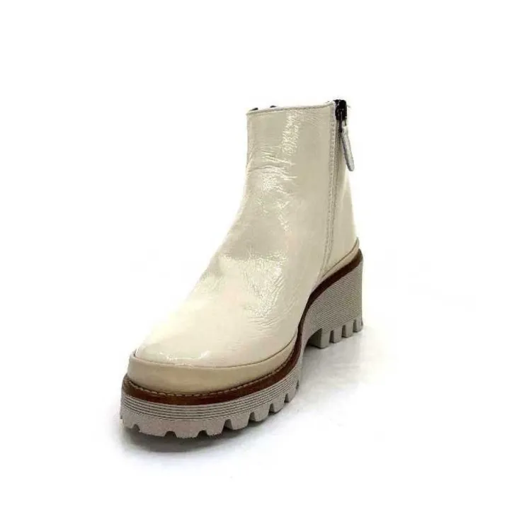 XSA 9177-F520 Cuir Vernis Grege*Femme Bottines